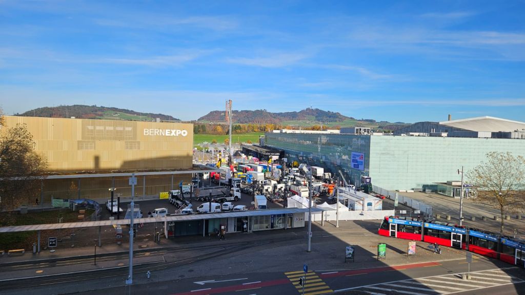 Vom 5. bis 8. November waren wir an der transport.ch, dem Treffpunkt der Automobil- und Nutzfahrzeugbranche, in Bern.